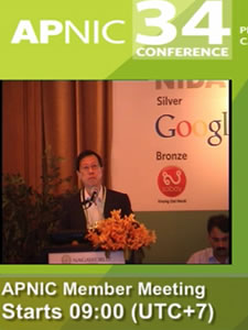 APNIC 34 Conference 